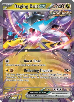 Raging Bolt ex, SVP Black Star Promos, no. 145