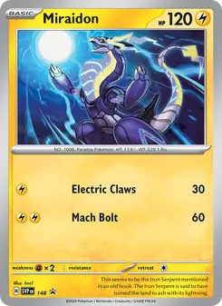 Miraidon, SVP Black Star Promos, no. 148