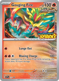 Gouging Fire, SVP Black Star Promos, no. 151