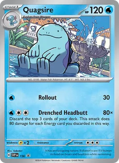 Quagsire, SVP Black Star Promos, no. 156