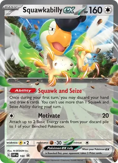 Squawkabilly ex, SVP Black Star Promos, no. 160