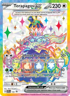 Terapagos ex, SVP Black Star Promos, no. 165