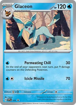 Glaceon, SVP Black Star Promos, no. 171