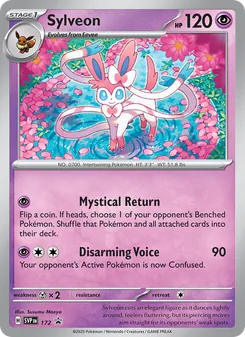 Sylveon, SVP Black Star Promos, no. 172