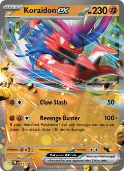 Koraidon ex, SVP Black Star Promos, no. 197