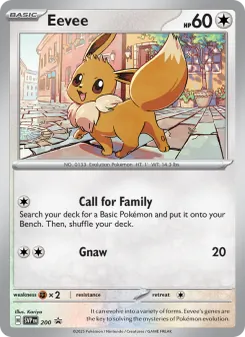 Eevee, SVP Black Star Promos, no. 200