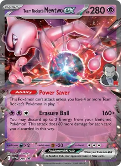 Mewtwo-ex de la Team Rocket, SVP Black Star Promos, n° 205