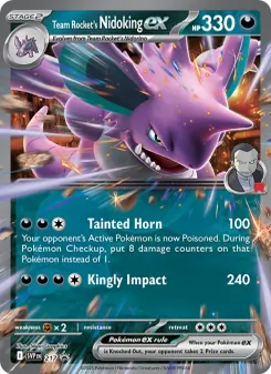 Nidoking-ex de la Team Rocket, SVP Black Star Promos, n° 217