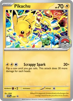 Pikachu, SVP Black Star Promos, n° 225