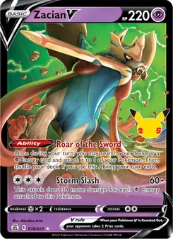 Zacian V, Celebrations, no. 16
