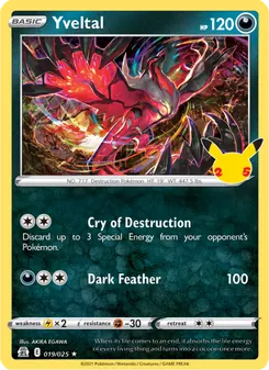 Yveltal, Celebrations, no. 19