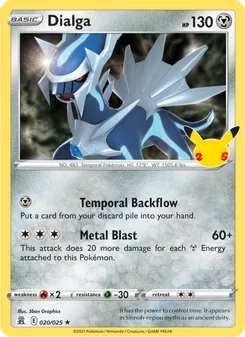 Dialga, Celebrations, no. 20