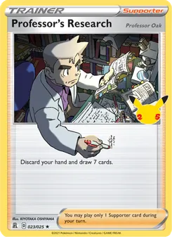 Professor's Research (Professor Oak), Celebrations, no. 23