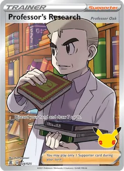 Professor's Research (Professor Oak), Celebrations, no. 24