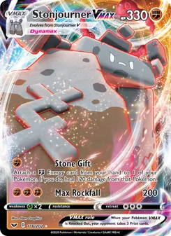 Stonjourner VMAX, Sword & Shield, no. 116