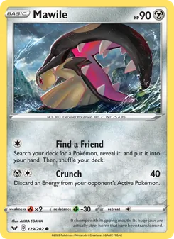 Mawile, Sword & Shield, no. 129