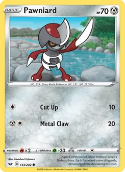 Pawniard, Sword & Shield, no. 133