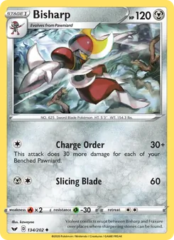 Bisharp, Sword & Shield, no. 134