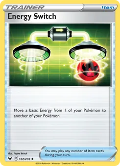 Energy Switch, Sword & Shield, no. 162