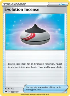 Evolution Incense, Sword & Shield, no. 163