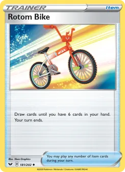 Rotom Bike, Sword & Shield, no. 181