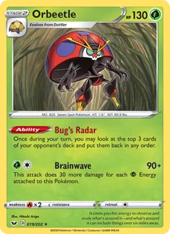 Orbeetle, Sword & Shield, no. 19