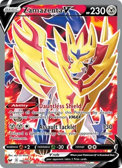Zamazenta V, Sword & Shield, no. 196