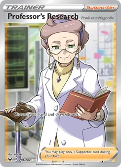 Professor's Research (Professor Magnolia), Sword & Shield, no. 201