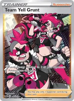 Team Yell Grunt, Sword & Shield, no. 202