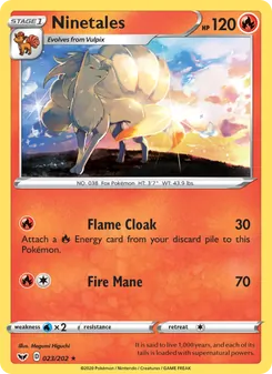 Ninetales, Sword & Shield, no. 23