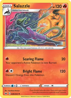 Salazzle, Sword & Shield, no. 28