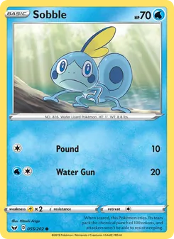Sobble, Sword & Shield, no. 55