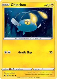 Chinchou, Sword & Shield, no. 67