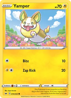 Yamper, Sword & Shield, no. 74