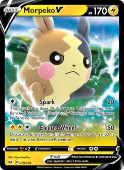 Morpeko V, Sword & Shield, no. 79