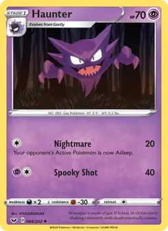 Haunter, Sword & Shield, no. 84