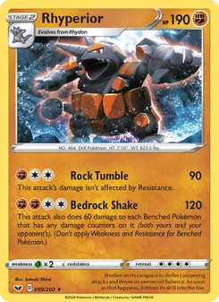 Rhyperior, Sword & Shield, no. 99