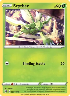 Scyther, Astral Radiance, no. 004