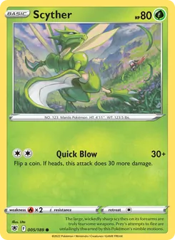 Scyther, Astral Radiance, no. 005