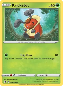Kricketot, Astral Radiance, no. 009