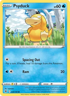 Psyduck, Astral Radiance, no. 028
