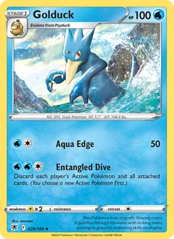 Golduck, Astral Radiance, no. 029