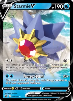 Starmie V, Astral Radiance, no. 030