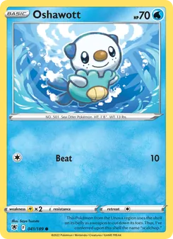 Oshawott, Astral Radiance, no. 041