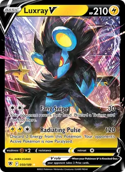 Luxray V, Astral Radiance, no. 050