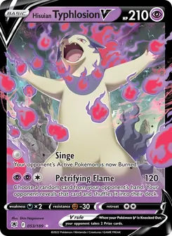 Hisuian Typhlosion V, Astral Radiance, no. 053