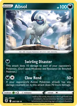Absol, Astral Radiance, no. 097