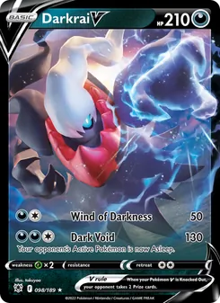 Darkrai V, Astral Radiance, no. 098