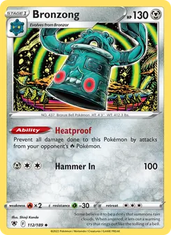 Bronzong, Astral Radiance, no. 112