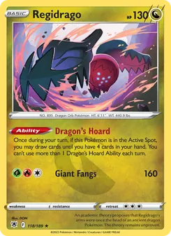 Regidrago, Astral Radiance, no. 118